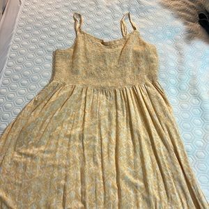 Yellow Floral Sundress